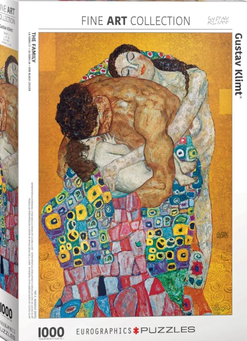 Eurographics - 6000-5477 - The Family (Gustav Klimt) - 1000 Piece (With Smart Cut Technology)