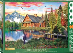 Eurographics - 6000-5376 - The Fishing Cabin (Dominic Davison) - 1000 Piece (With Smart Cut Technology)