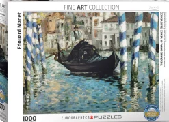Eurographics - 6000-0828 - The Grand Canal of Venice (Blue Venice) (Edouard Manet) - 1000 Piece (With Smart Cut Technology)
