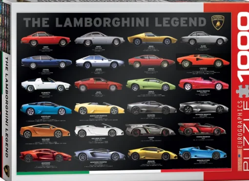 Eurographics - 6000-0822 - The Lamborghini Legend - 1000 Piece (With Smart Cut Technology)