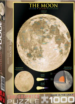 Eurographics - 6000-1007 - The Moon - 1000 Piece (With Smart Cut Technology)