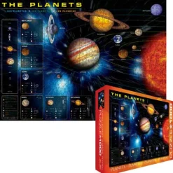 Eurographics - 6000-1009 - The Planets - 1000piece (With Smart Cut Technology)