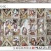 Eurographics - 6010-0960 - The Sistine Chapel Ceiling (Michelangelo) - 1000 Piece Panoramic