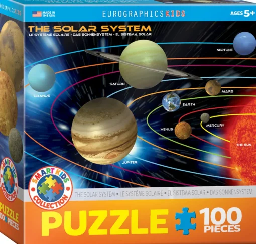 Eurographics - 6100-1009 - The Solar System - 100 Piece