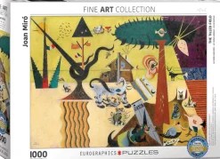 Eurographics - 6000-0858 - The Tilled Field (Joan Miro) - 1000 Piece (With Smart Cut Technology)