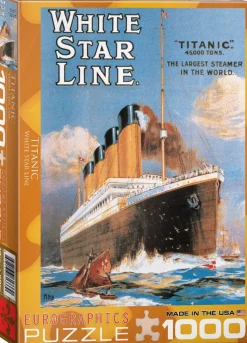 Eurographics - 6000-1333 - Titanic White Star Line - 1000 Piece