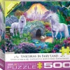 Eurographics - 6500-5363 - Unicorns in Fairyland (Jan Patrik) - 500 XL Piece Family Puzzle