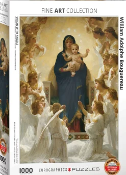 Eurographics - 6000-7064 - Virgin with Angels (William Adolphe Bouguereau) - 1000 Piece