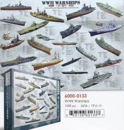 Eurographics - 6000-0133 - World War II Warships - 1000piece