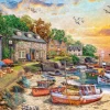 Falcon/Jumbo - 11382 - Harbour Cottages (Dominic Davison) - 1000 Piece