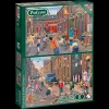 Falcon/Jumbo - 11376 - Playing in the Street (Victor McLindon) - 2 x 500 Piece Puzzles