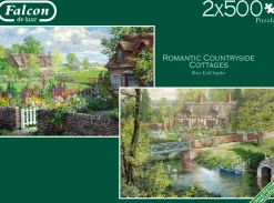 Falcon/Jumbo - 11261 - Romantic Countryside Cottages (Peter Etril Cottages) - 2 x 500 Pieces