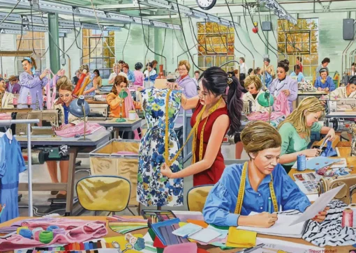 Falcon/Jumbo - 1110500132 - The Sewing Room (Trevor Mitchell) - 500 Piece