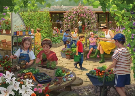 Falcon/Jumbo - 11380 - The Vegetable Garden (Daniel Rodgers) - 1000 Piece