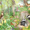 Falcon/Jumbo - 11322 - Woodland Wildlife (Anne Searle) - 1000 Piece