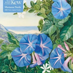 Flame Tree - FTJP 064 - Amathungulu and Blue Ipomoca, South Africa (Marianne North) - 1000 Piece