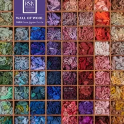 Flame Tree - FTJP079 - Royal School of Needlework - Wall of Wool - 1000 Piece