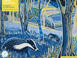 Flame Tree - FTJPL 04 - Foraging by Moonlight (Annie Soudain) - 1000 Piece (Sustainably Sourced)