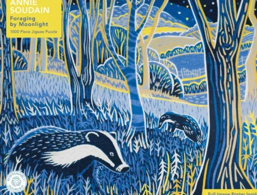 Flame Tree - FTJPL 04 - Foraging by Moonlight (Annie Soudain) - 1000 Piece (Sustainably Sourced)