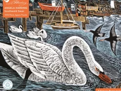 Flame Tree - FTJPL 01 - Southwold Swan (Angela Harding) - 1000 Piece (Sustainably Sourced)