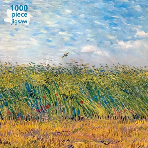 Flame Tree - Wheatfield with a Lark (Vincent Van Gogh) - 1000 Piece