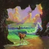 Funtime - 309867 - Seven Horses Invissipuzzle - 300 Piece (Can You Find 7 Horses in the Image)