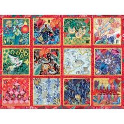 Gibsons - 7601 - 12 Days of Christmas (Emma Frances Grant) - 1000 Piece