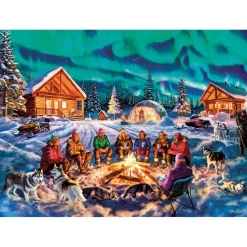 Gibsons - 6407 - A Night of Northern Lights (Marcello Corti) - 1000 Piece