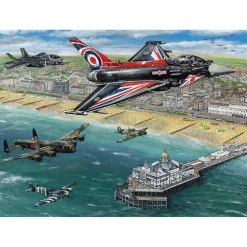 Gibsons - 6413 - Airshow over Eastbourne (Mathew Emeny) - 1000 Piece
