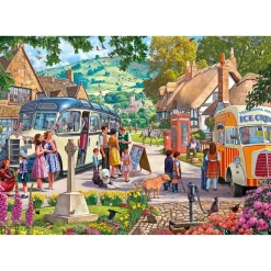 Gibsons - 2232 - Boarding the Bus (Steve Crisp) - 100 XXL Piece