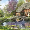 Gibsons - 4050 - Cottage By The Brook (Dominic Davison) - 636 Piece Panoramic