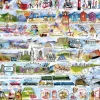 Gibsons - 8019 - Cream Teas & Queuing (Val Goldfinch) - 2000 Piece