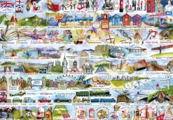 Gibsons - 8019 - Cream Teas & Queuing (Val Goldfinch) - 2000 Piece