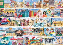 Gibsons - 7117 - Deckchairs and Donkeys (Val Goldfinch) - 1000 Piece