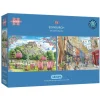 Gibsons - 5064 - Edinburgh (Elizabeth Blustin) - 2 x 500 Piece Puzzles