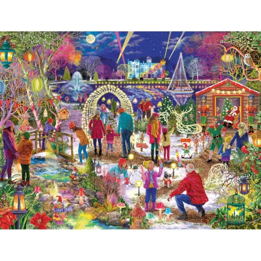 Gibsons - 2024 - Enchanted Christmas (Janice Daughters) - 1000 Piece (Limited Edition)
