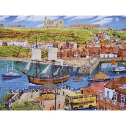 Gibsons - 6286 - Endeavour, Whitby (Roger Turner) - 1000 Piece