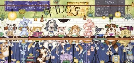 Gibsons - 4049 - Fido`s Coffee Bar (Linda Jane Smith) - 636 Piece