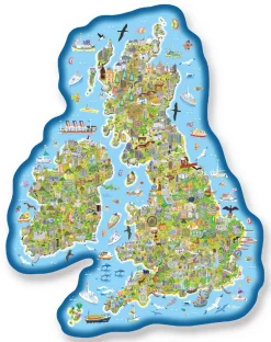 Gibsons - 841 - Jigmap - Great Britain & Ireland (Phil Dobson) - 150 Piece