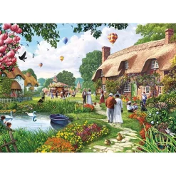 Gibsons - 2230 - Lakeside Cottage (Steve Crisp) - 100XXL Piece