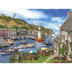 Gibsons - 6285 - Lighthouse Bay (Dominic Davison) - 1000 Piece