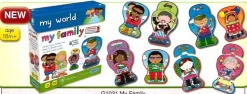 Gibsons - 1021 - My Family - (Age 18 Months +) 2 & 3 Pieces
