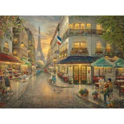 Gibsons - 6379 - Paris Cafe (Thomas Kincade) - 1000 Piece