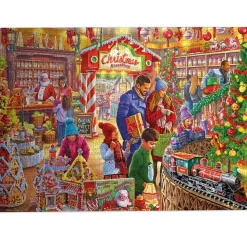 Gibsons - 6416 - Santa`s Sweetshop (Steve Crisp) - 1000 Piece