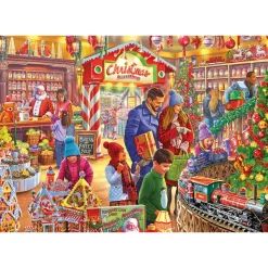 Gibsons - 2730 - Santa`s Sweetshop (Steve Crisp) - 250 XL Piece