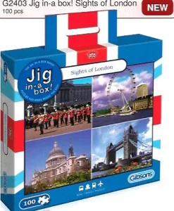 Gibsons - 2403 - Sights of London - 100piece (Can Complete in the Box)