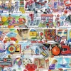 Gibsons - 7111 - Space Hoppers & Scooters (Val Goldfinch) - 1000 Piece
