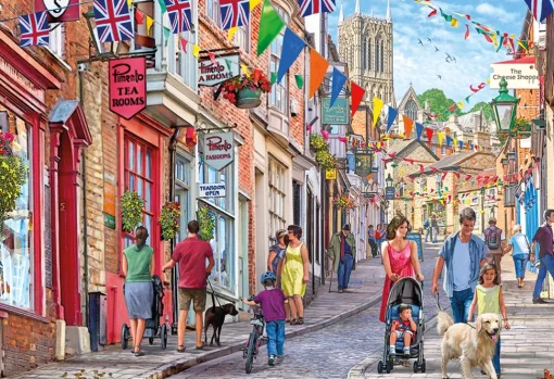 Gibsons - 6229 - Steep Hill (Steve Crisp) - 1000 Piece