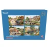 Gibsons - 5070 - Terry`s Waterways (Terry Harrison) - 4 x 500 Piece Puzzzles