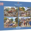 Gibsons - 5056 - The Evacuees (Kevin Walsh) - 4 x 500 Piece Puzzles